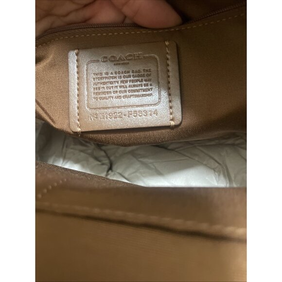 NWT COACH Charlie Backpack F58314 – Signature Khaki/Saddle - Picture 12 of 12